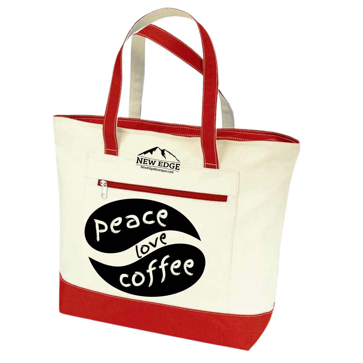 peace love coffee. Coffee Lovers Tote Bag