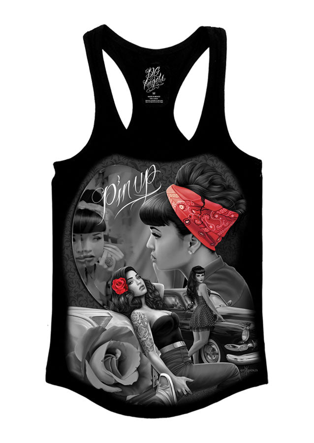 Pinup Women&#39;s Racer Back Tank