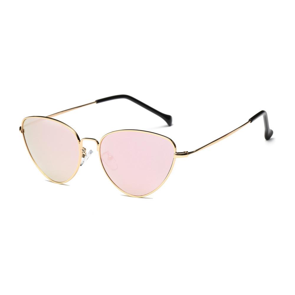 Women Men Summer Vintage Retro Cat Eye Glasses Unisex  Sunglasses